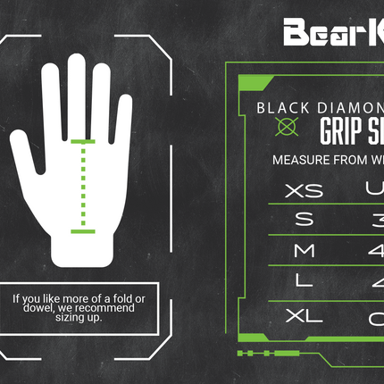 Black Diamond 3 Hole Grips from Bear Komplex for Genejack WOD