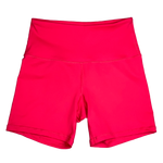 Biker Shorts - High Waist - Red from Savage Barbell for Genejack WOD