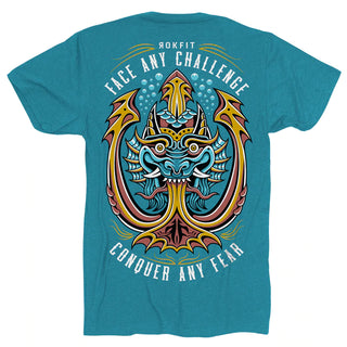 Face Any Challenge T-shirt from Rokfit for Genejack WOD