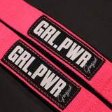 GRL PWR Padded Lifting Straps from Genejack for Genejack WOD