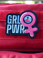 GRL PWR - Velcro Patch from Genejack for Genejack WOD