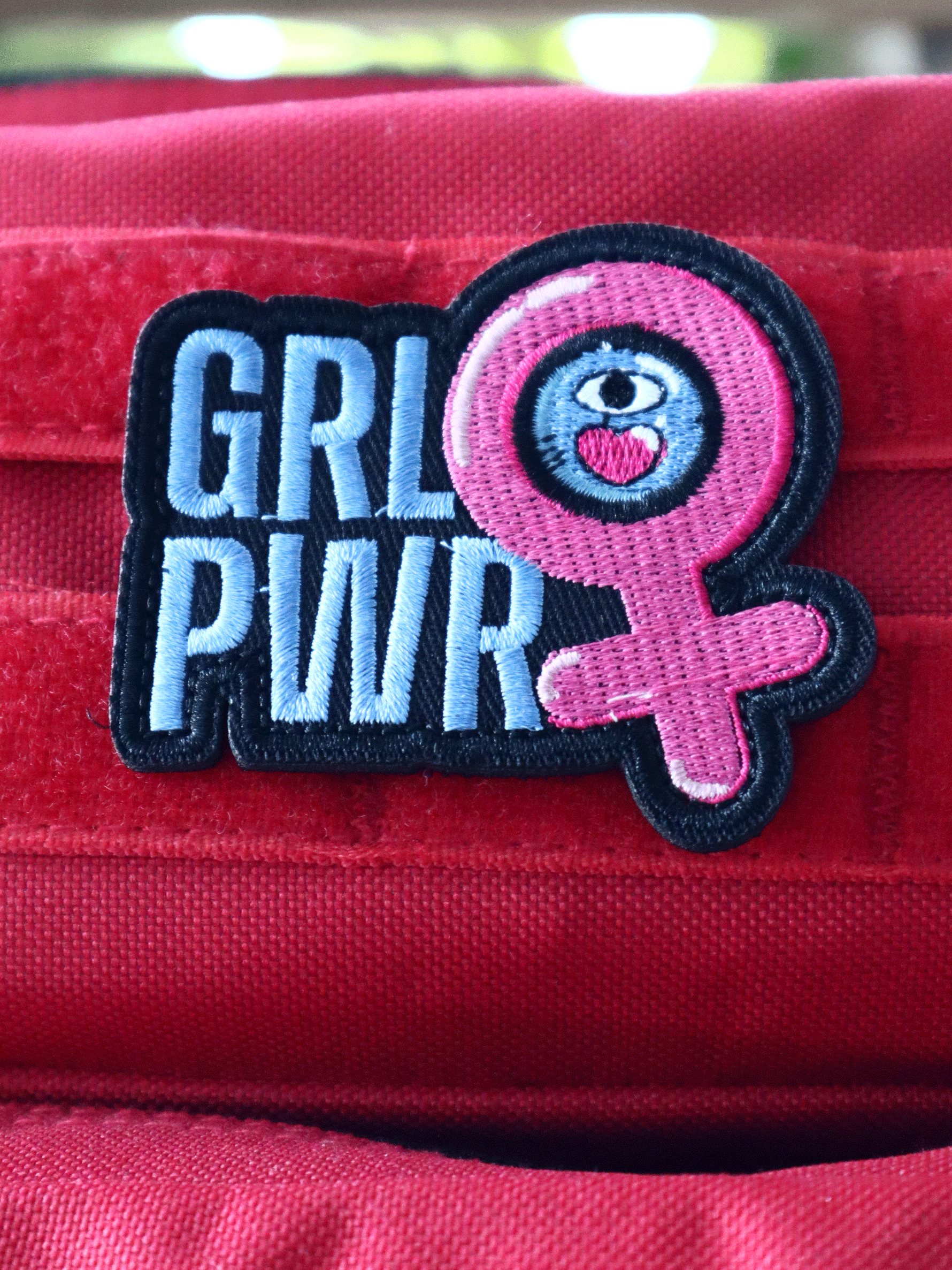 GRL PWR - Velcro Patch from Genejack for Genejack WOD