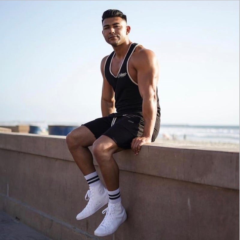 White Hexxee 2Stripe Socks from Hexxee for Genejack WOD