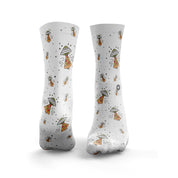 Pizza Spaceships Socks from Hexxee for Genejack WOD