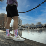 Multi-color Tie Dye Socks from Hexxee for Genejack WOD