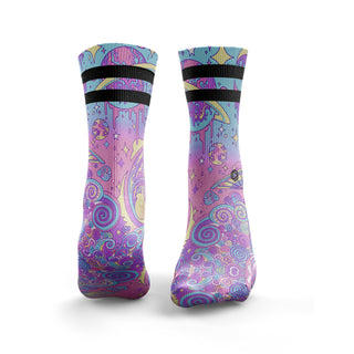 Intergalactic 2Stripe Socks from Hexxee for Genejack WOD