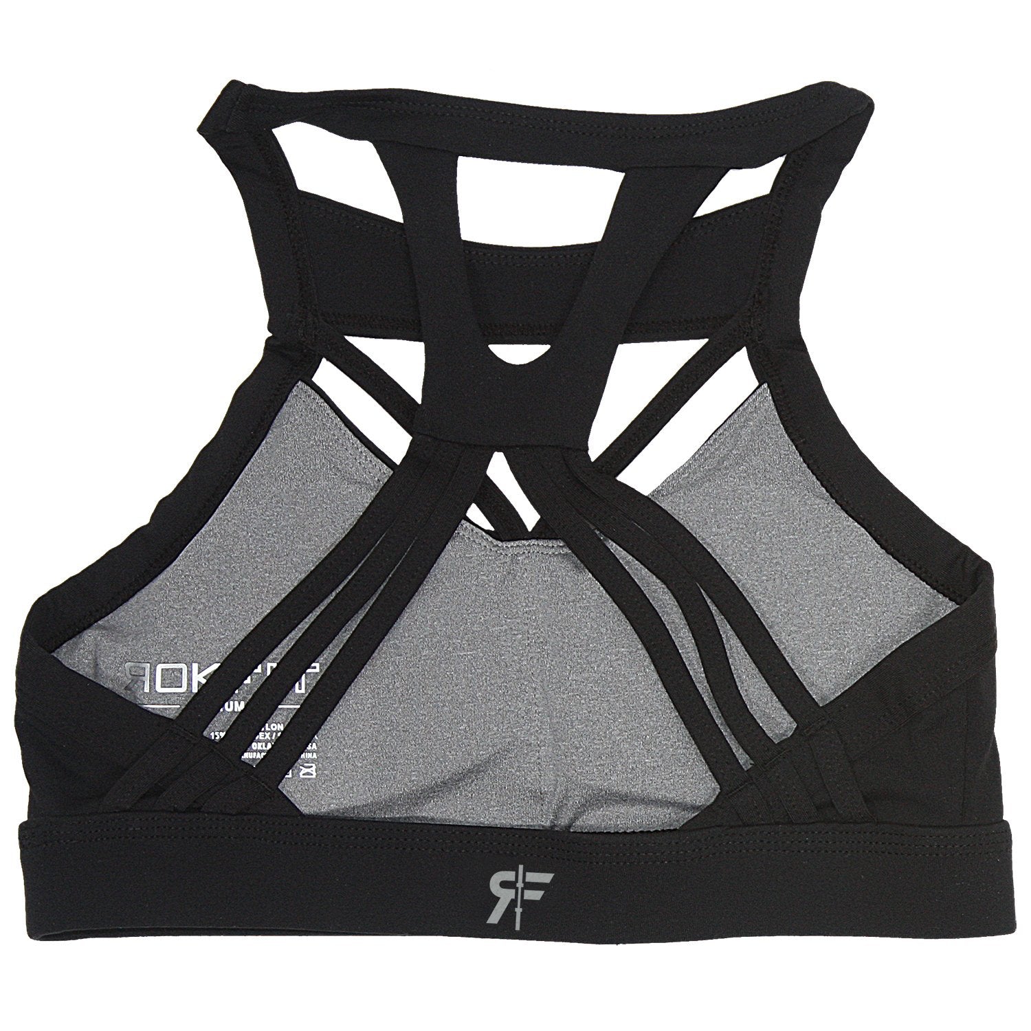 The Lacey Sports Bra - Black from Rokfit for Genejack WOD