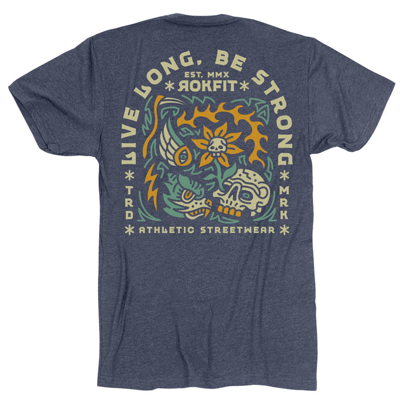 Live Long, Be Strong T-shirt from Rokfit for Genejack WOD