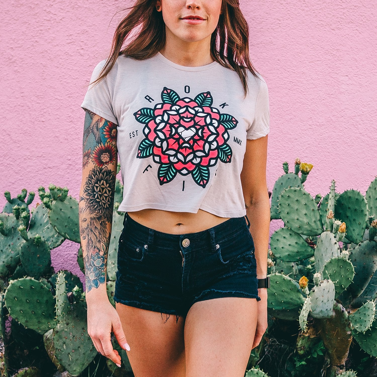 The Mandala Crop Top from Rokfit for Genejack WOD