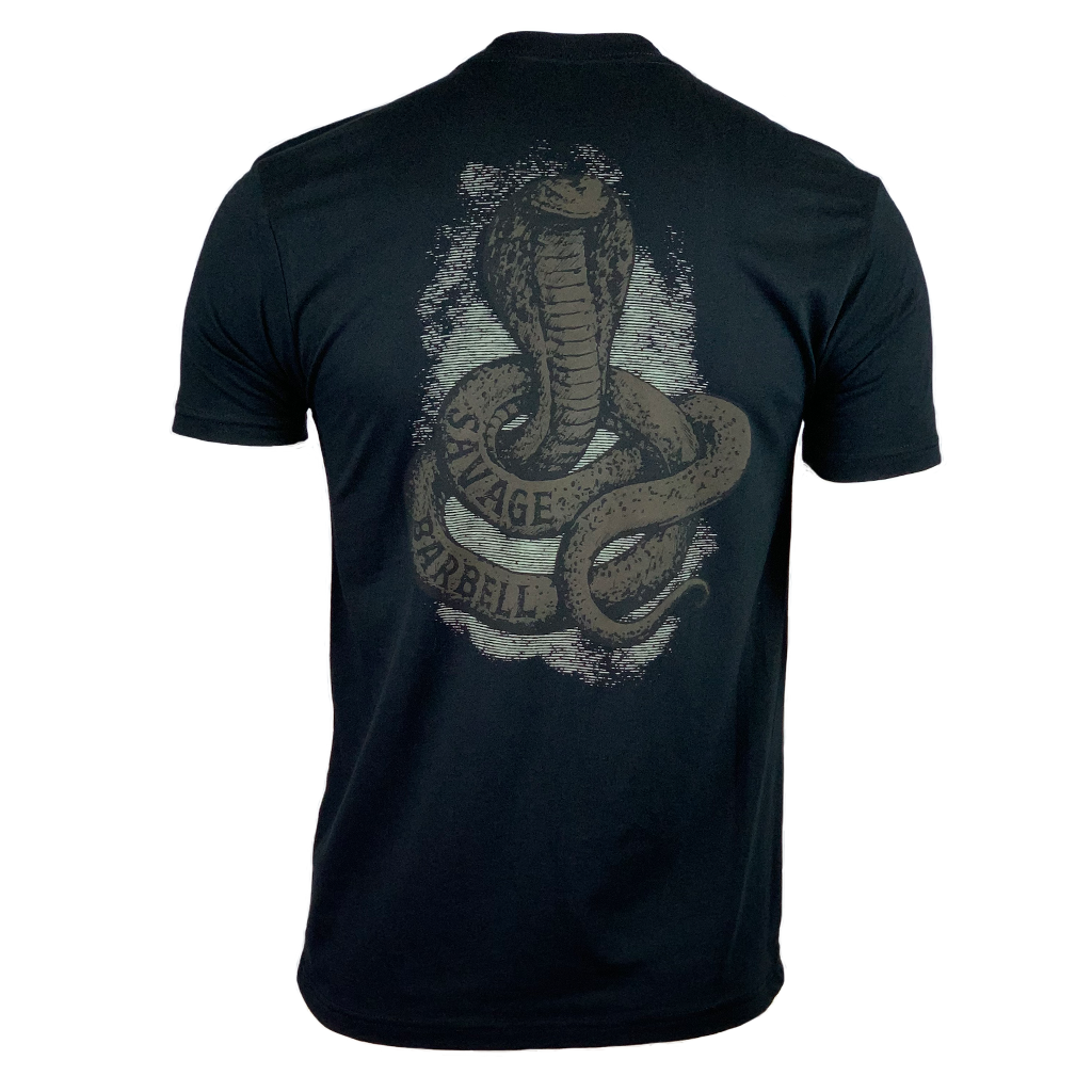 Cobra T-shirt from Savage Barbell for Genejack WOD