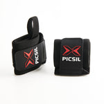Black Elastic Wrist Wrap For Weightlifting & Powerlifting from Picsil for Genejack WOD