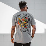 Never Out of the Fight T-shirt from Rokfit for Genejack WOD