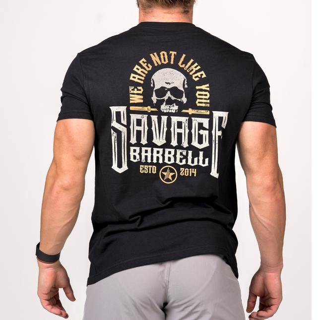 Not Like You T-shirt from Savage Barbell for Genejack WOD