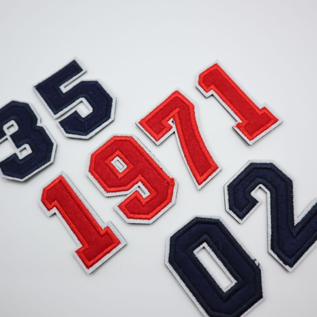 Numbers Velcro Patch from Genejack for Genejack WOD