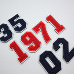 Numbers Velcro Patch from Genejack for Genejack WOD