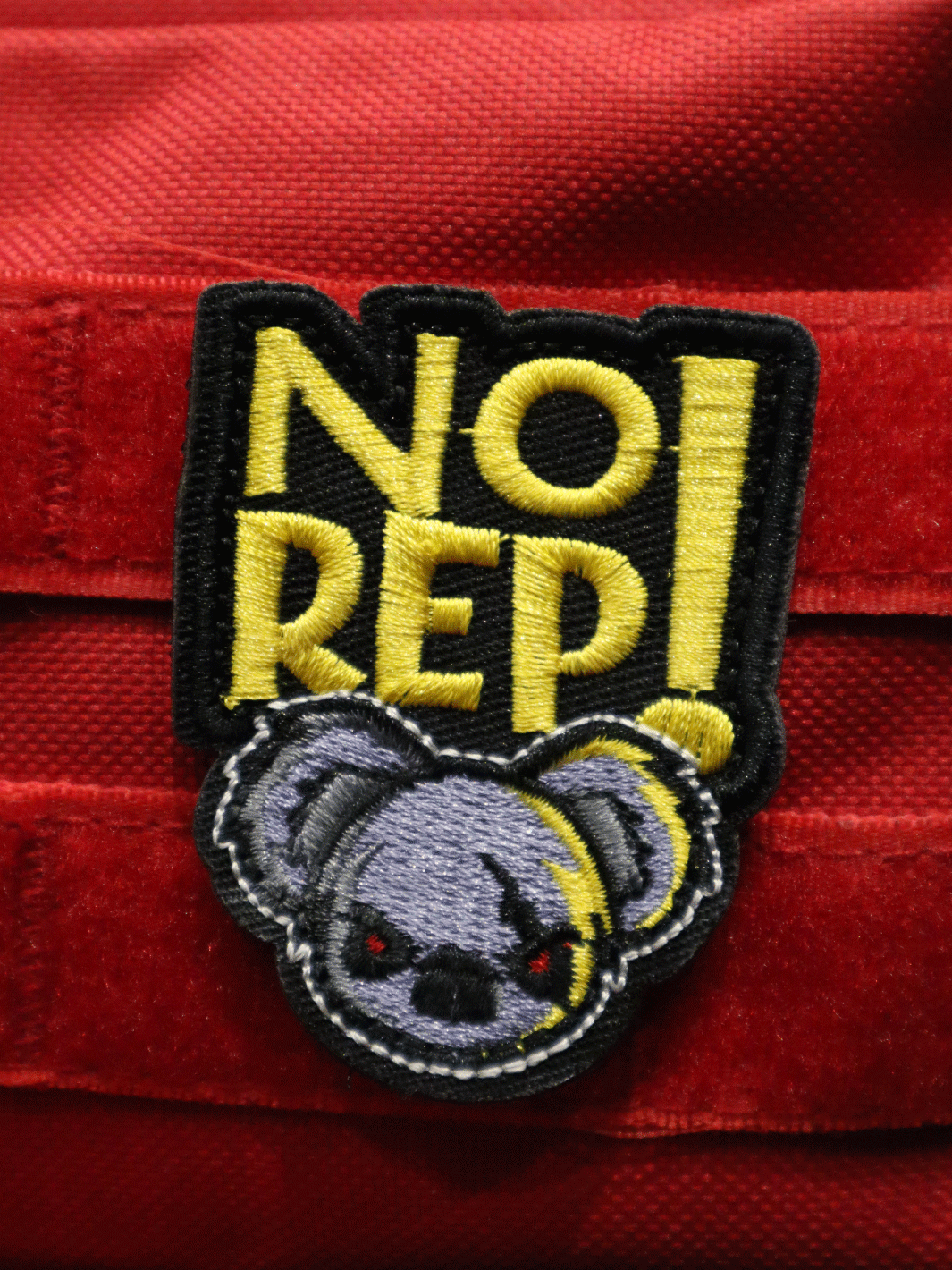 No Rep Koala - Velcro Patch from Genejack for Genejack WOD