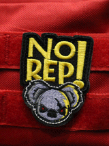 No Rep Koala - Velcro Patch from Genejack for Genejack WOD