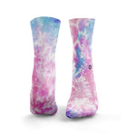 Multi-color Tie Dye Socks from Hexxee for Genejack WOD