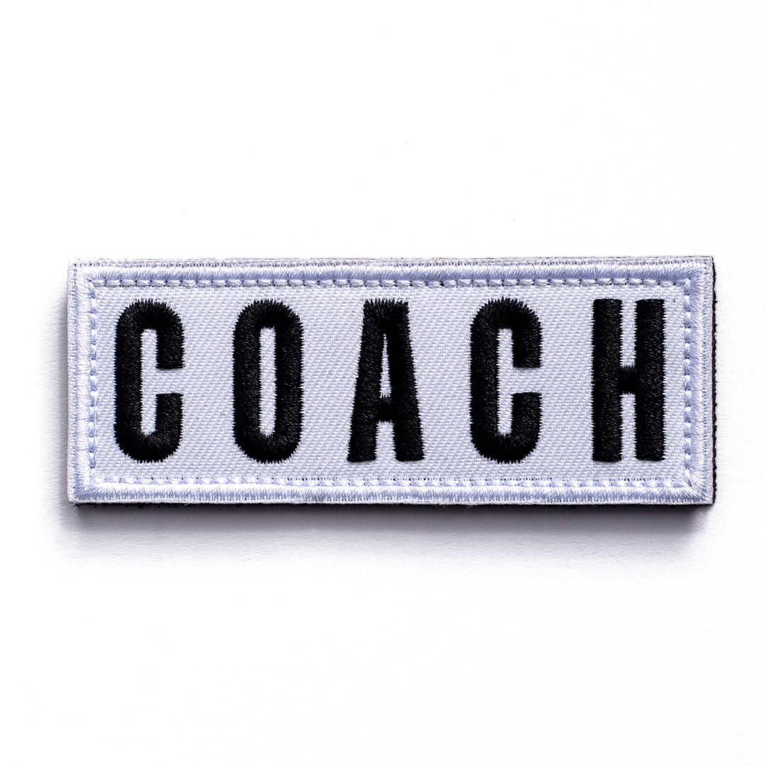 White Coach - Velcro Patch from Genejack for Genejack WOD