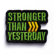 Stronger - Velcro Patch from Genejack for Genejack WOD