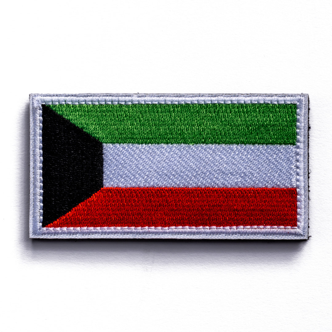 Kuwait Country Flag Velcro Patch from Genejack for Genejack WOD