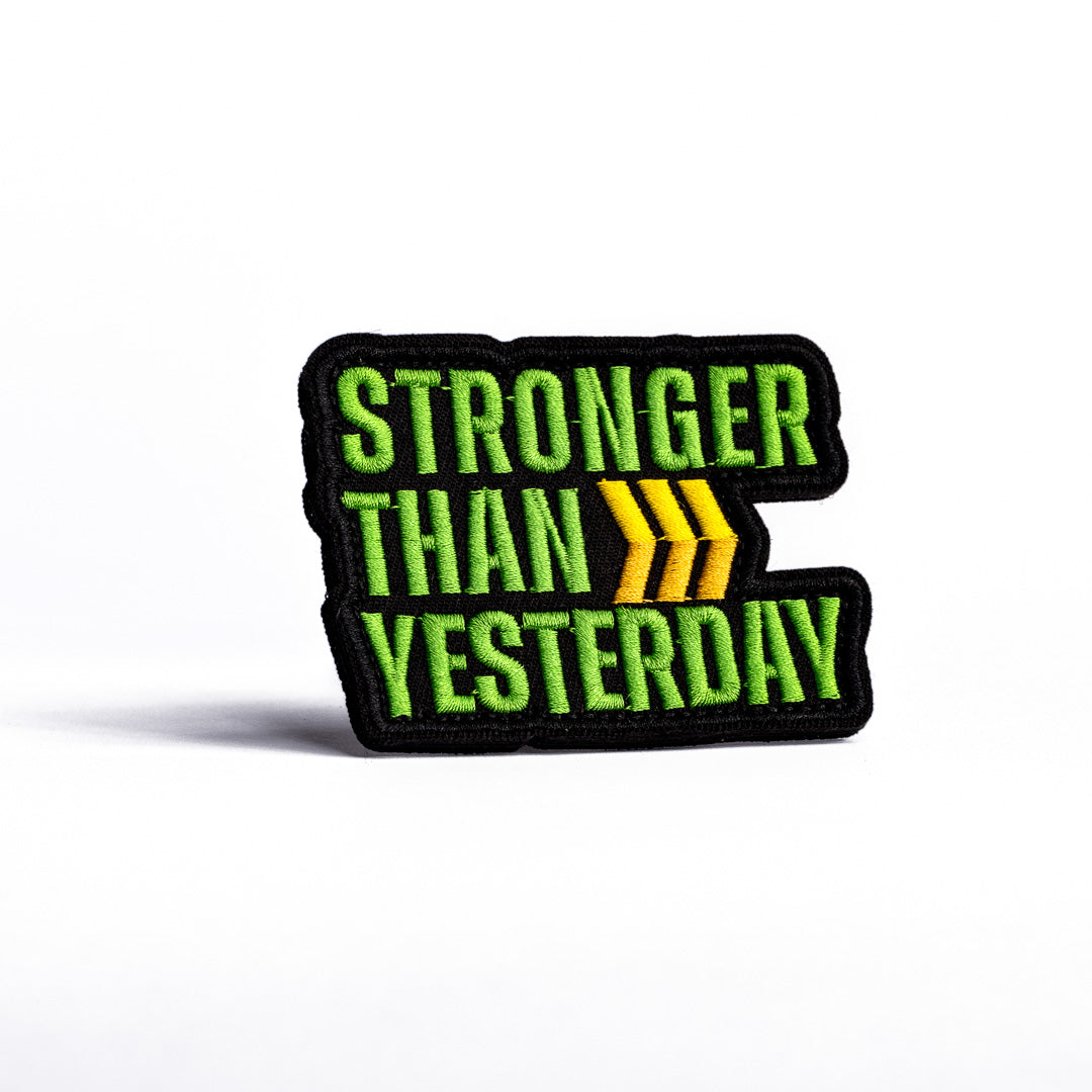 Stronger - Velcro Patch from Genejack for Genejack WOD