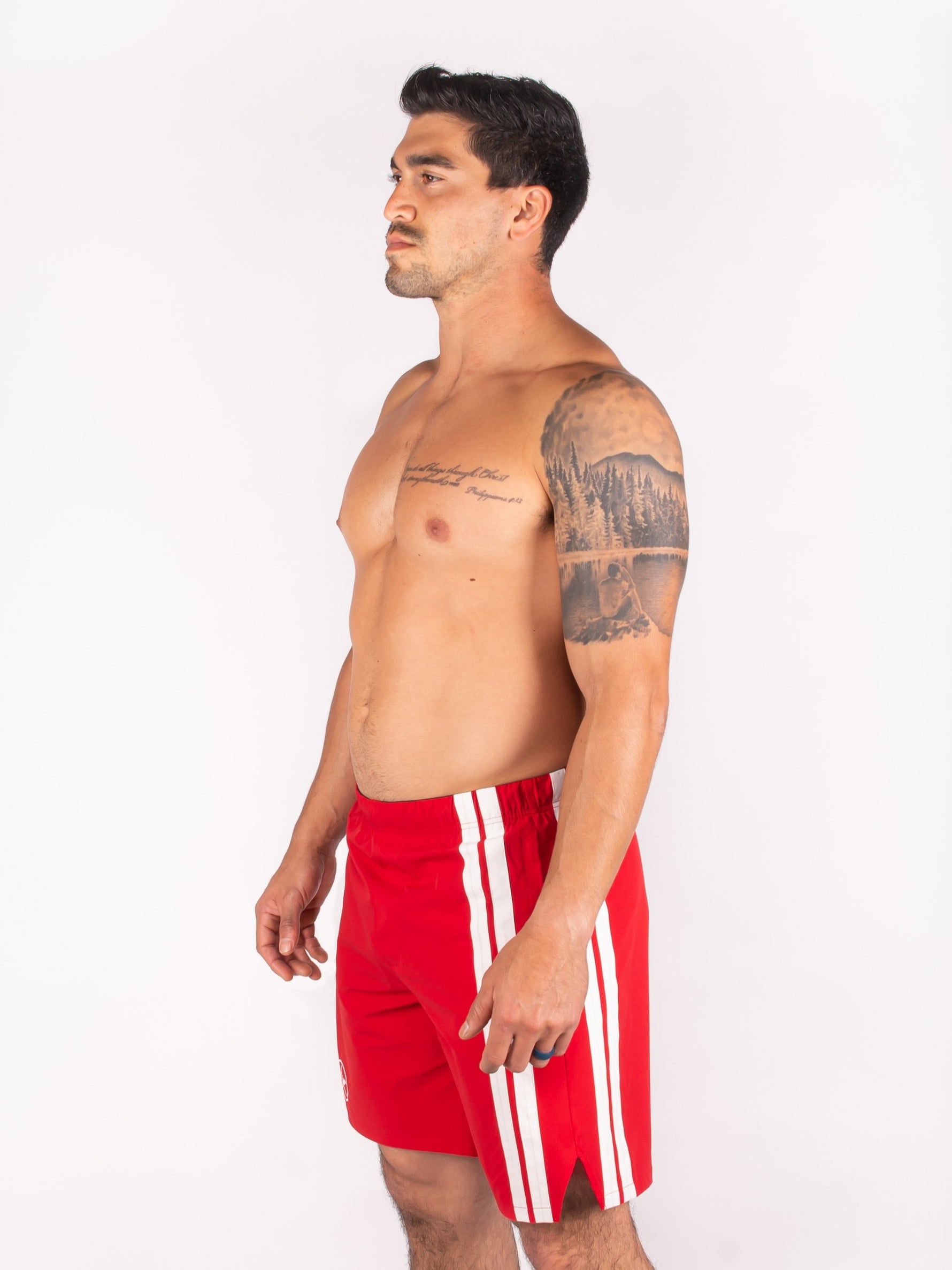 Viper Shorts - Red from Savage Barbell for Genejack WOD