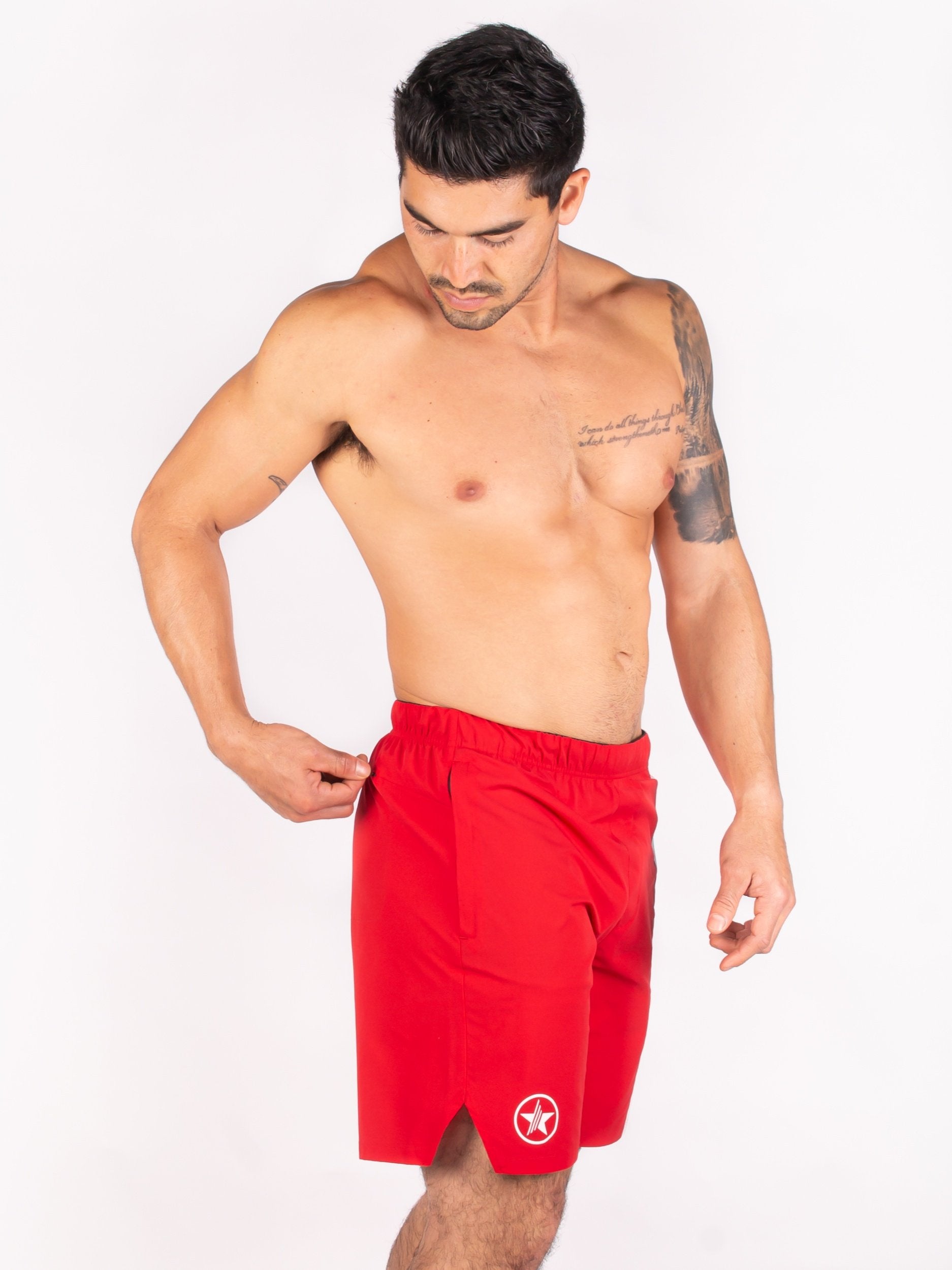 Viper Shorts - Red from Savage Barbell for Genejack WOD