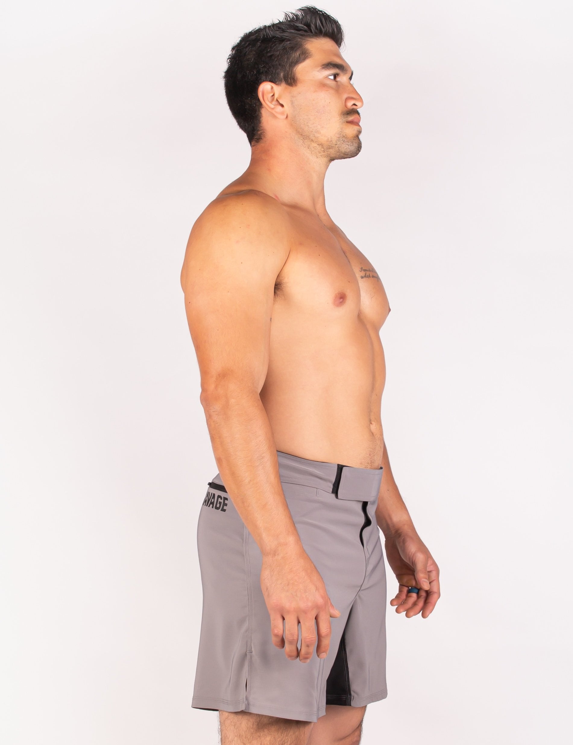 MELEE Shorts - Grey from Savage Barbell for Genejack WOD