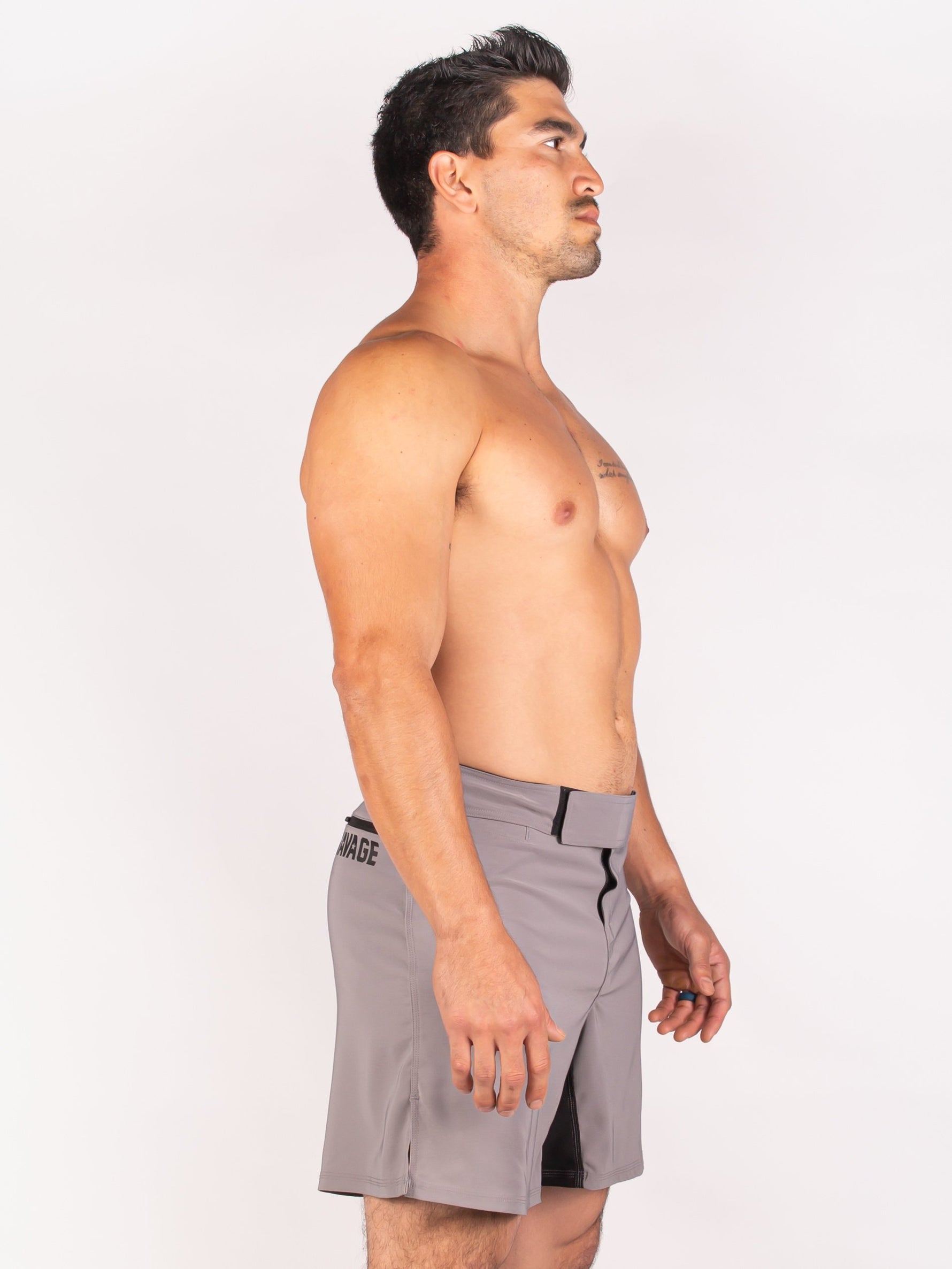 MELEE Shorts - Grey from Savage Barbell for Genejack WOD