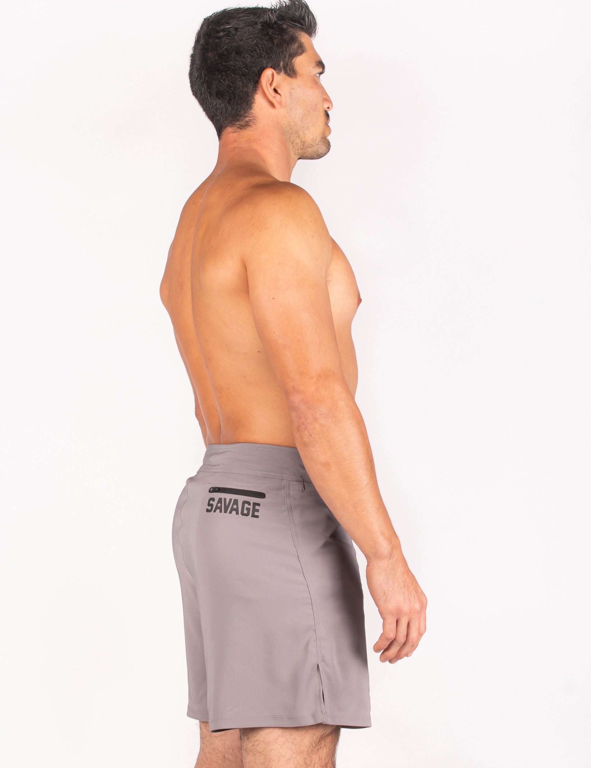 MELEE Shorts - Grey from Savage Barbell for Genejack WOD
