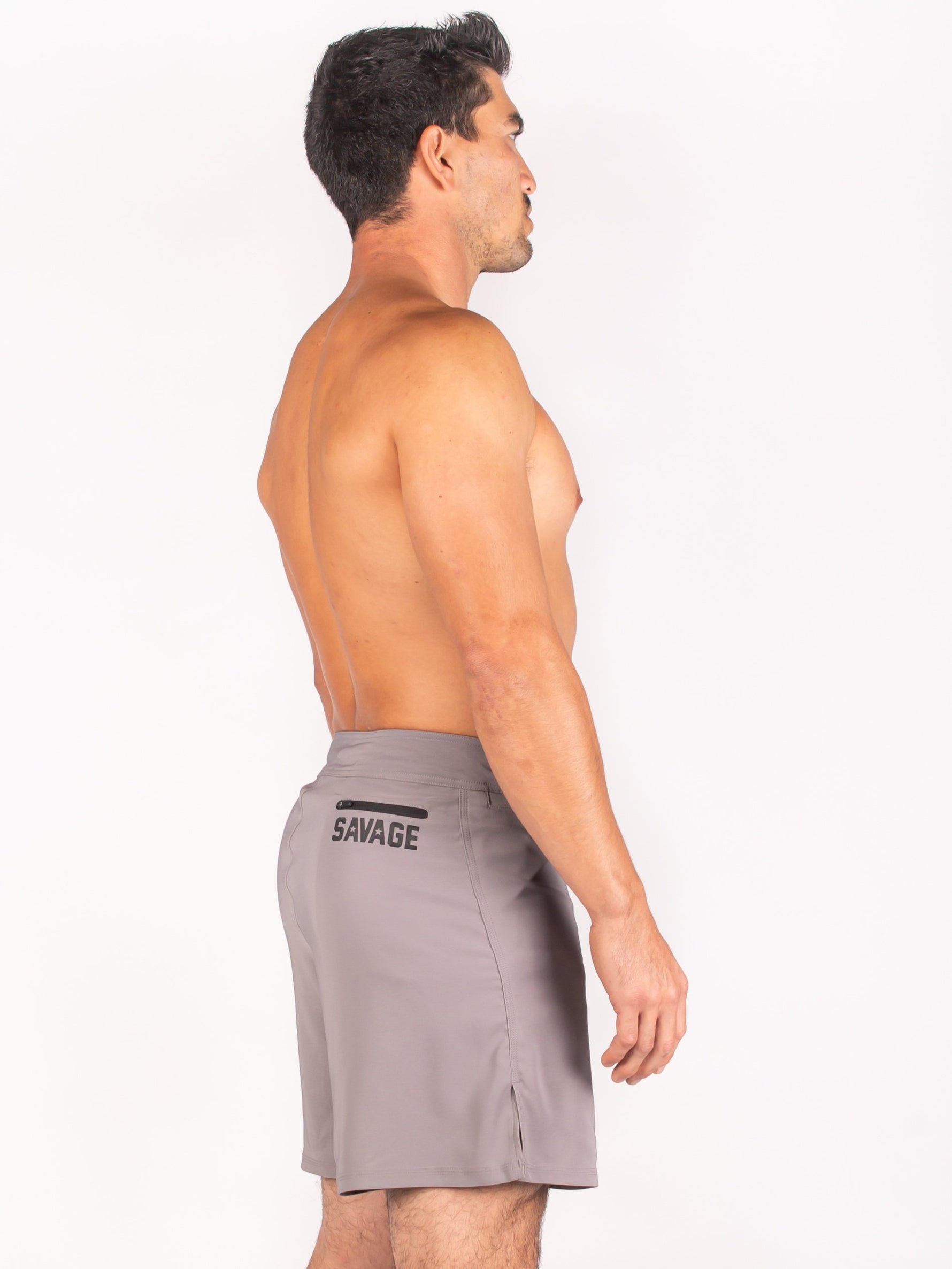 MELEE Shorts - Grey from Savage Barbell for Genejack WOD