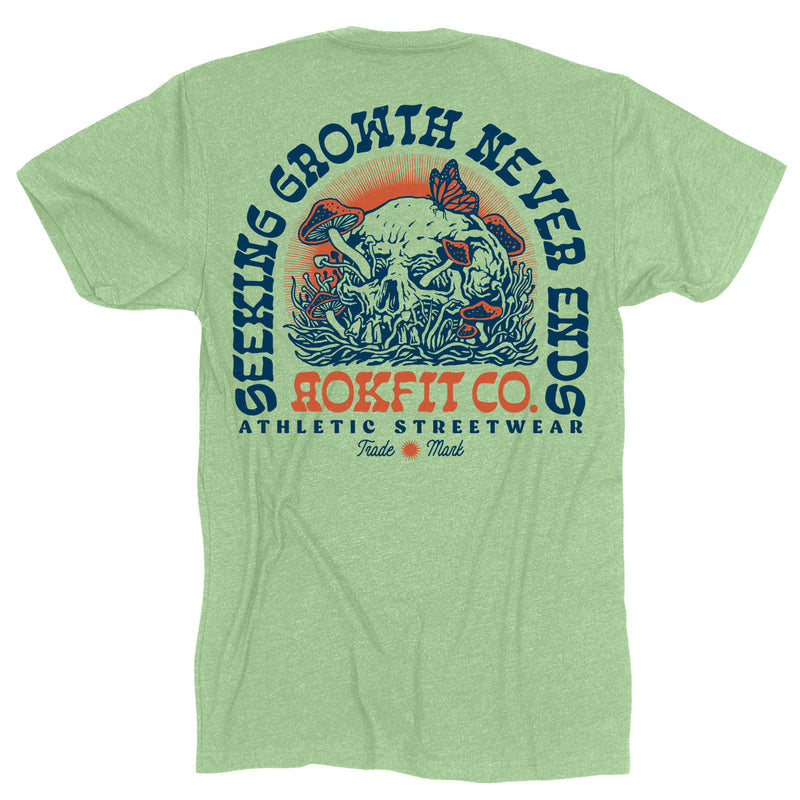 Seeking Growth Never Ends T-shirt from Rokfit for Genejack WOD