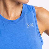 Training Tank Top Women Core 2.0 - Blue from Picsil for Genejack WOD