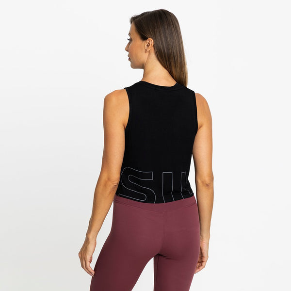 Training Tank Top Women Core 2.0 - Black from Picsil for Genejack WOD