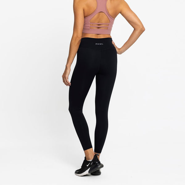 Sports Leggings Women Core 2.0 - Black from Picsil for Genejack WOD