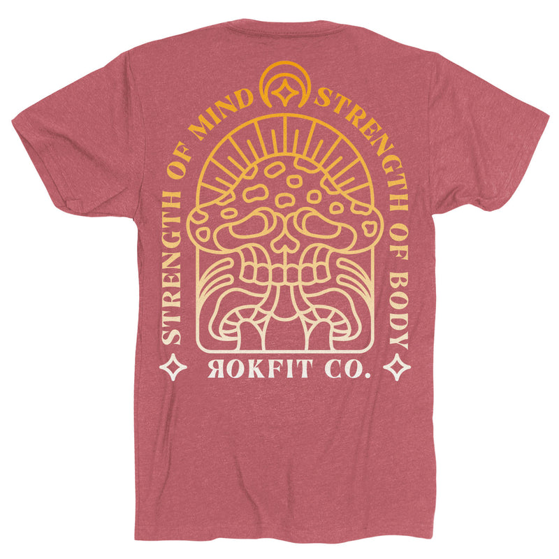 Strength of Mind, Strength of Body T-shirt from Rokfit for Genejack WOD