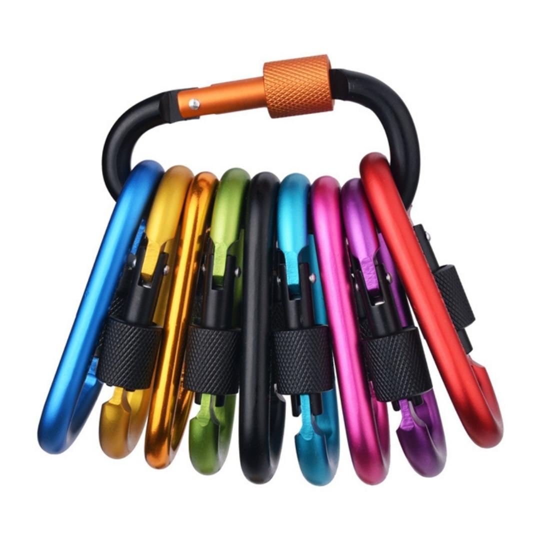 Aluminum Carabiners D Shape from Genejack for Genejack WOD