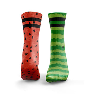 Watermelon Odd Socks from Hexxee for Genejack WOD