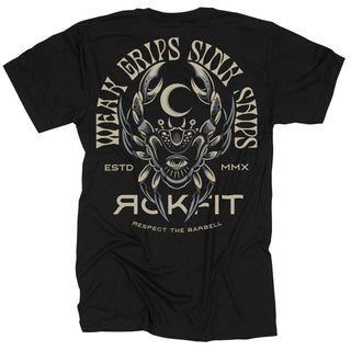 Weak Grips Sink Ships T-shirt 2.0 from Rokfit for Genejack WOD