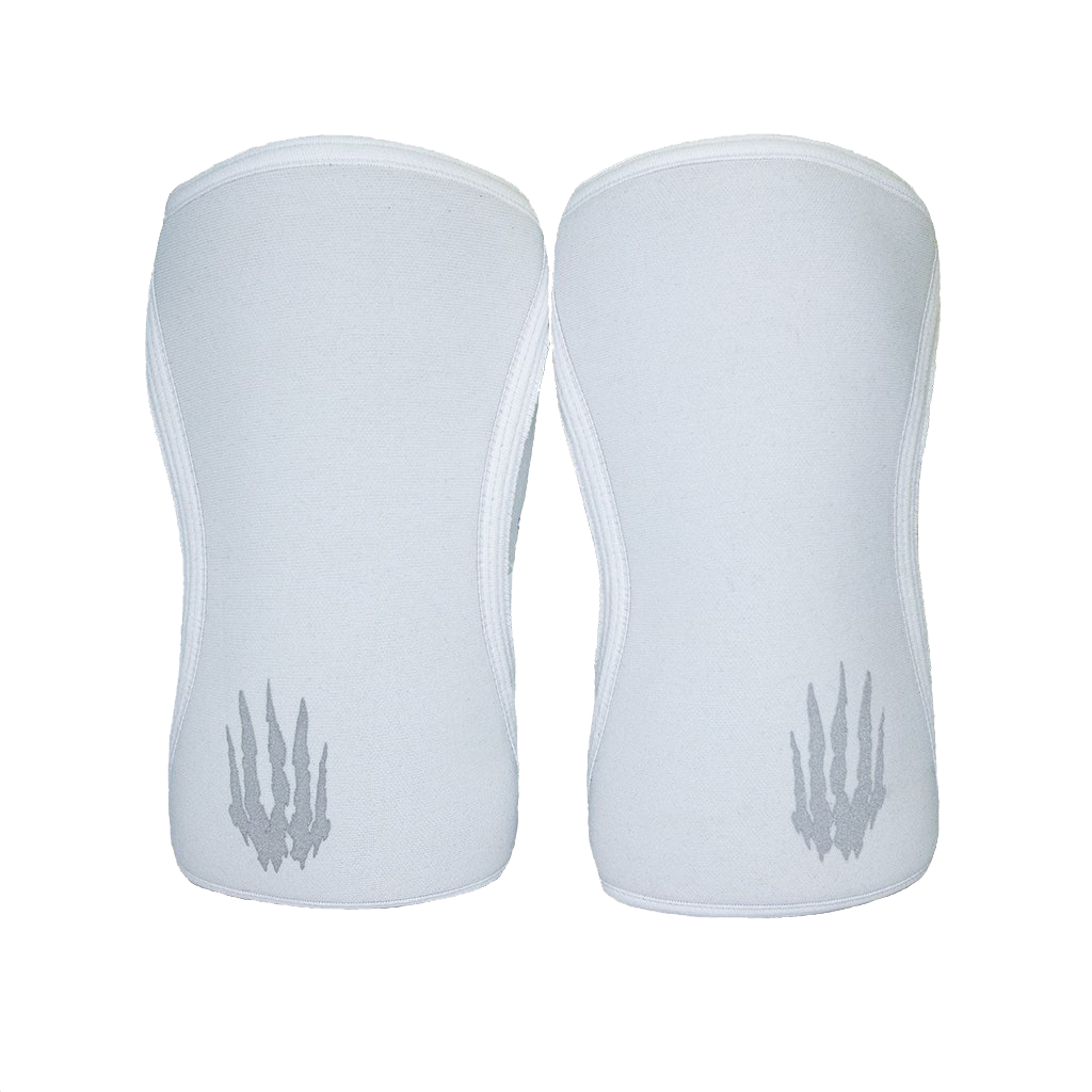 Bear KompleX Knee Sleeves - White from Bear Komplex for Genejack WOD