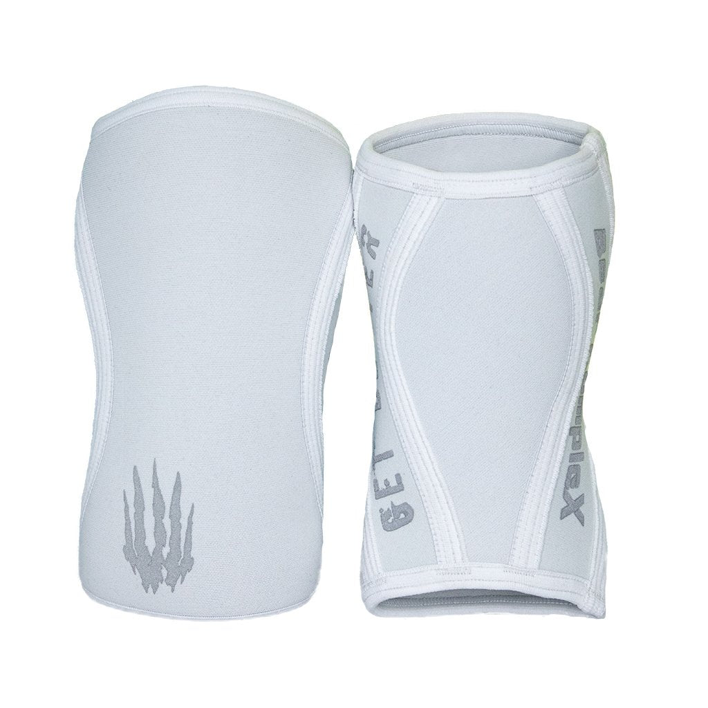 Bear KompleX Knee Sleeves 5&7mm - White from Bear Komplex for Genejack WOD