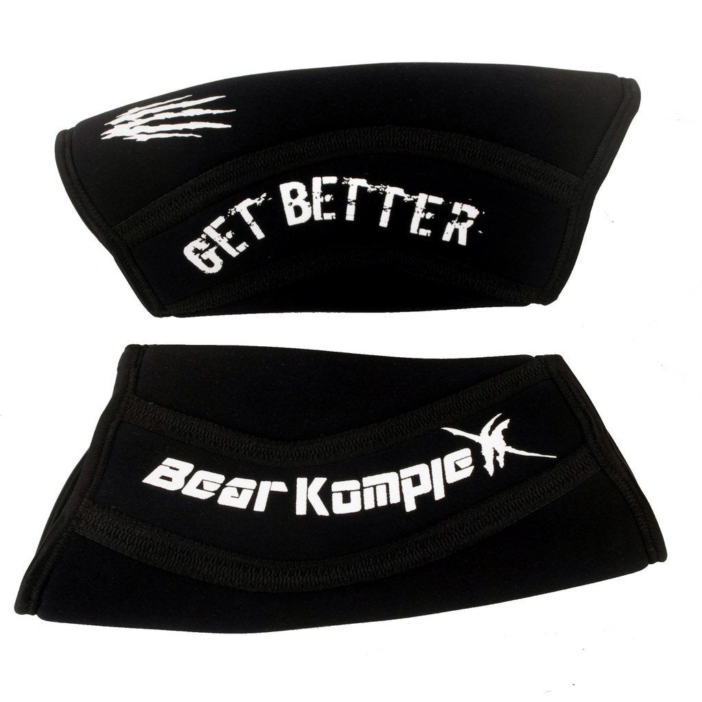Bear KompleX Knee Sleeves - Black from Bear Komplex for Genejack WOD