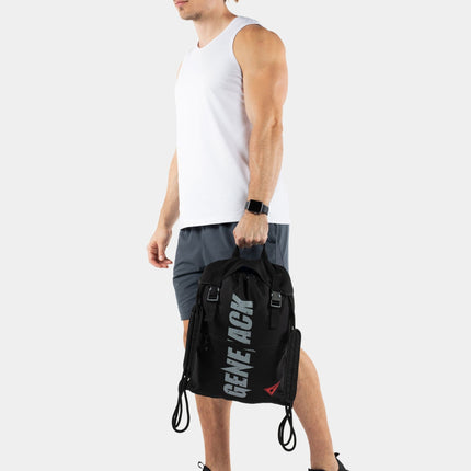 All-Star Drawstring Bag | Black from Genejack for Genejack WOD