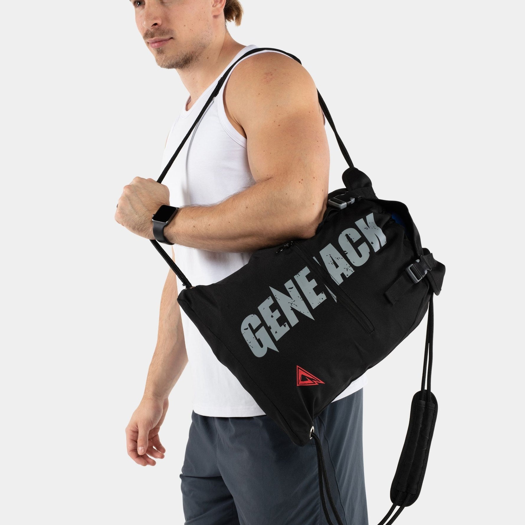 All-Star Drawstring Bag | Black from Genejack for Genejack WOD