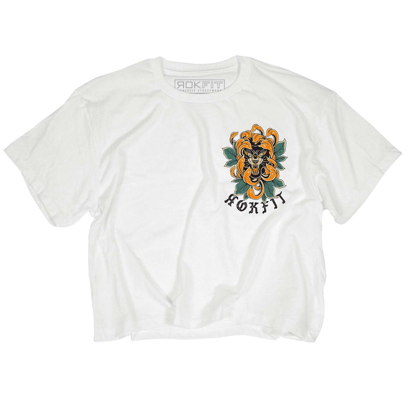 Don't Chase Goals Crop Top from Rokfit for Genejack WOD