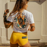Don't Chase Goals Crop Top from Rokfit for Genejack WOD