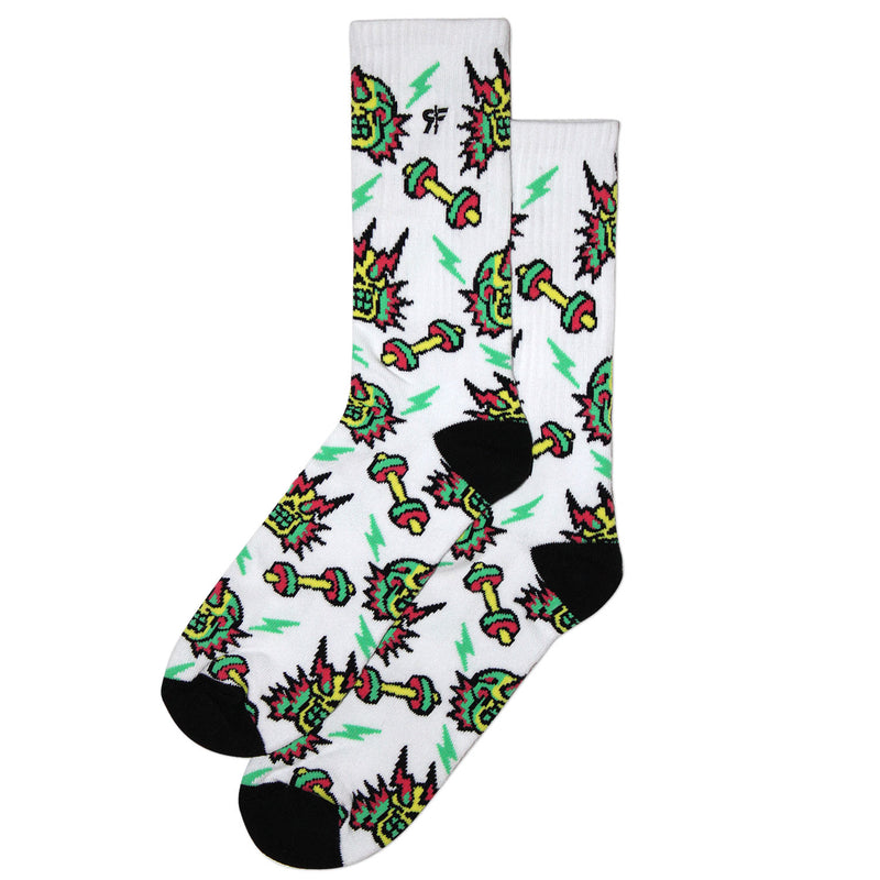 Electrified Crew Sock from Rokfit for Genejack WOD