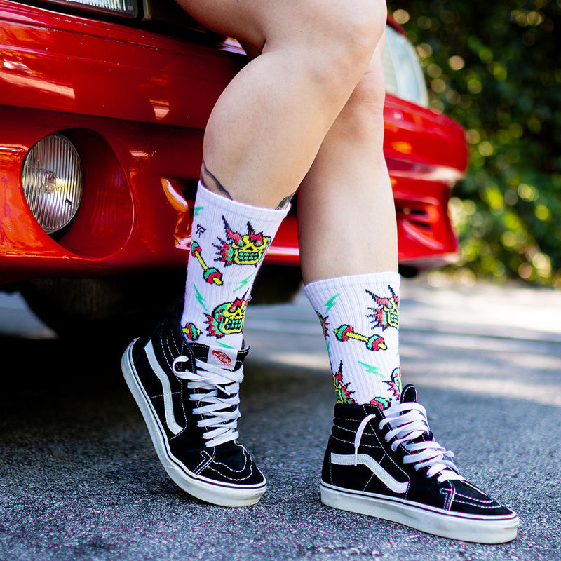 Electrified Crew Sock from Rokfit for Genejack WOD