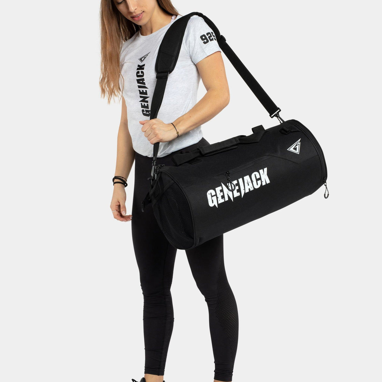 Duffel Bag 1.0 - Black/White from Genejack for Genejack WOD